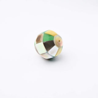 Perla Frammenti di Colore Tondo Ø 20mm - Muschio