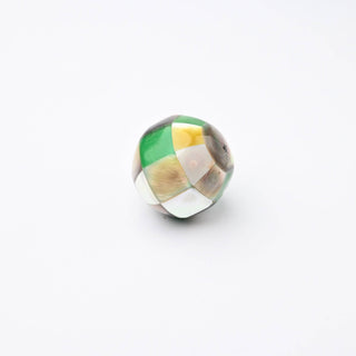Perla Frammenti di Colore Tondo Ø 20mm - Muschio