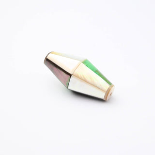 Perla Frammenti di Colore Bicono 32x15mm - Muschio
