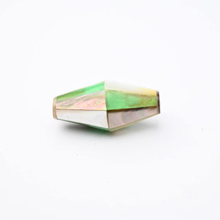 Perla Frammenti di Colore Bicono 32x15mm - Muschio