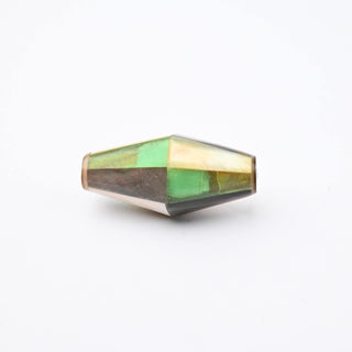 Perla Frammenti di Colore Bicono 32x15mm - Muschio