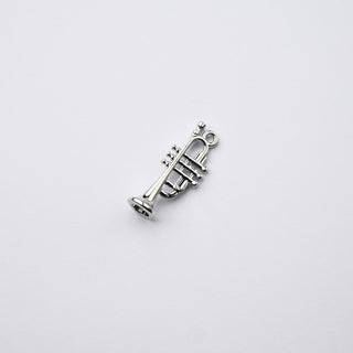 Ciondolo Petite in Ottone Tromba 21x8mm Argento