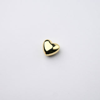 Perla Petite in Ottone Cuore 12x10mm Oro