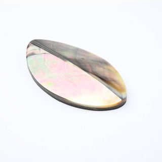 Cabochon Patina di Bronzo Navetta 60x32mm