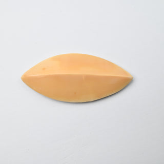Cabochon Nuvola di Crema Navetta 60x27mm