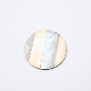 Cabochon Piatto Nuvola di Crema Disco ø 30mm