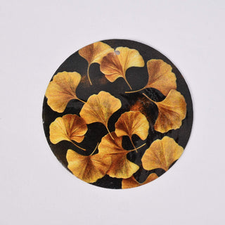 Pendente in Madreperla Ginko Gold Disco 50mm