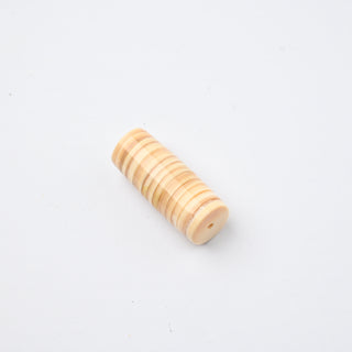 Perla Nuvola di Crema Cilindro 25x ø10mm