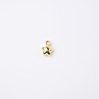 Ciondolo Petite in Ottone Stellina Oro 7mm