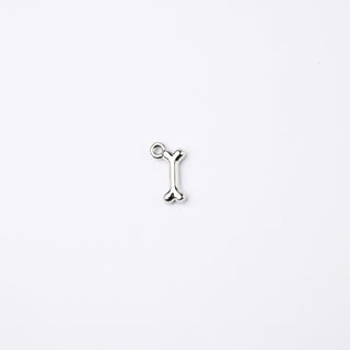Ciondolo Petite in Ottone Ossicino Argento 12mm