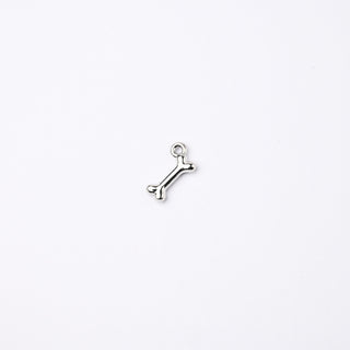 Ciondolo Petite in Ottone Ossicino Argento 12mm