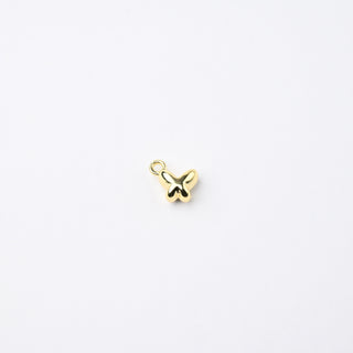 Ciondolo Petite in Ottone Farfallina Oro 7mm