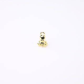 Ciondolo Petite in Ottone Polipetto Oro 9mm