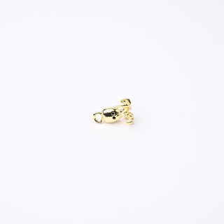 Ciondolo Petite in Ottone Polipetto Oro 9mm