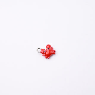 Ciondolo Petite in Ottone Granchio Rosso 10mm