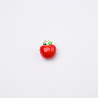 Ciondolo Petite in Ottone Mela Rossa 12mm
