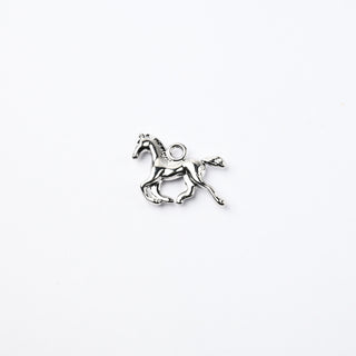 Ciondolo Petite in Ottone Cavallino Argento 20x15mm