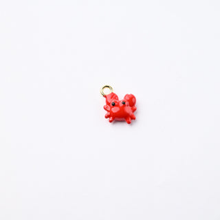 Ciondolo Petite in Ottone Granchio Rosso 10mm