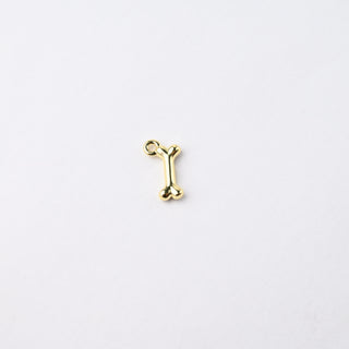 Ciondolo Petite in Ottone Ossicino Oro 12mm