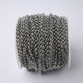 Catena in Acciaio Rolò 2,5mm - Vendita a Bobina