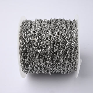Catena in Acciaio Twisted 2mm - Vendita a Bobina