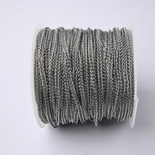 Catena in Acciaio Coda di Volpe 2mm- Vendita a Bobina