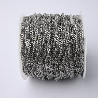 Catena in Acciaio Twisted 2,5mm - Vendita a Bobina