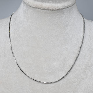 Collana con Estensione in Acciaio Maglia Veneziana 45 cm - Sarobidy