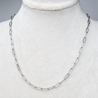 Collana con Estensione in Acciaio Forzatina Allungata 46 cm - Sarobidy
