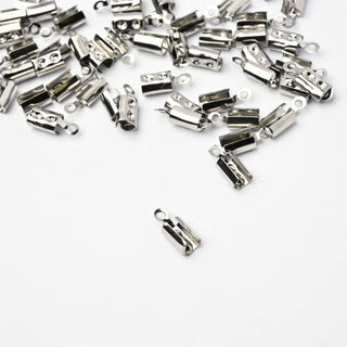 Terminale per Cordoncino in Acciaio 6mm (Ø 3mm) - 50 pz