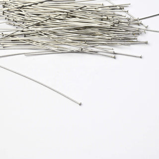 Chiodini a Testa Piatta in Acciaio 5 cm - 100 Pezzi