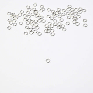 Anellini Aperti in Acciaio 3x0,5mm - 100 Pezzi