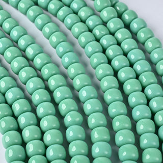 Perle in Pasta di Vetro Cilindro Tiffany 10x8mm