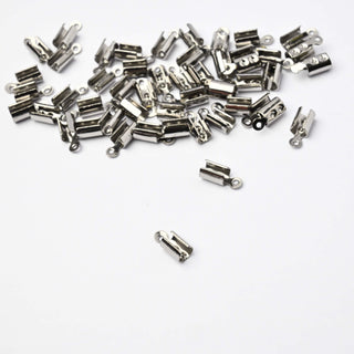 Terminale per Cordoncino in Acciaio 5mm (Ø 2mm) - 50 Pezzi