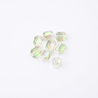 Cristalli Barilotto Crystal Iridescente 9x8mm - 8 pz | Sarobidy