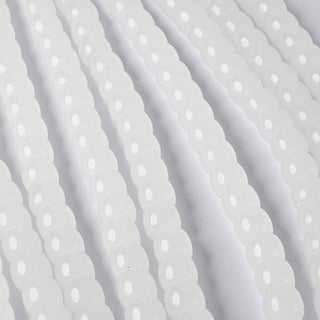 Perle in Pasta di Vetro Cilindro Bianco Opal 10x8mm