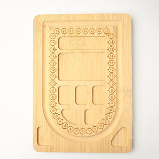 Tavoletta Creativa in Legno per Perline in Legno 19,5x14 cm