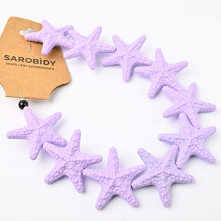 Perle in Resina Stelle Marina Lilla 31mm