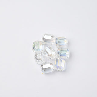 Cristalli Barilotto Crystal Aurora Boreale 9x8mm - 8 pz | Sarobidy