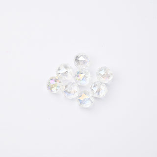 Cristalli Tondo Crystal Aurora Boreale 8mm - 8 pz | Sarobidy