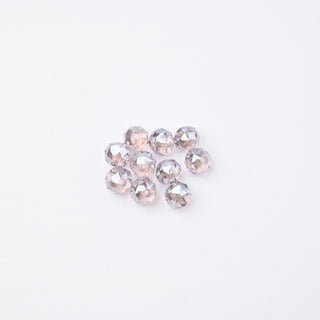 Cristalli Tondo Lilla Trasparente  6mm - 8 pz | Sarobidy
