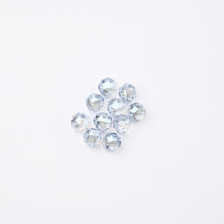 Cristalli Tondo Crystal Azzurrato 6mm - 10 pz | Sarobidy