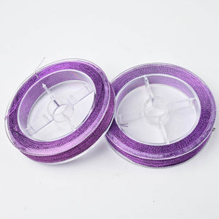Filo per Uncinetto Lurex Magenta Lunghezza 45m spessore 0.6mm