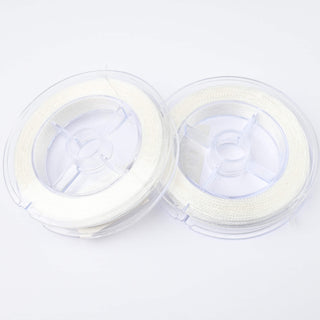 Filo per Uncinetto Lurex Bianco Nuvola Lunghezza 45m spessore 0.6mm