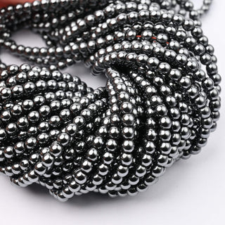 Ematite Naturale Tondo 4mm