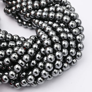 Ematite Naturale Tondo 6mm