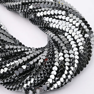 Ematite Naturale Cuore 4mm
