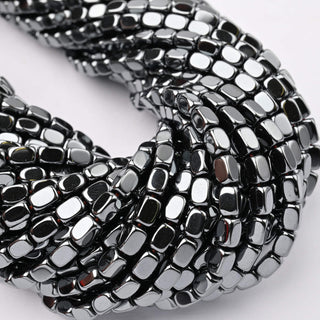 Ematite Naturale Tubo 6x4mm