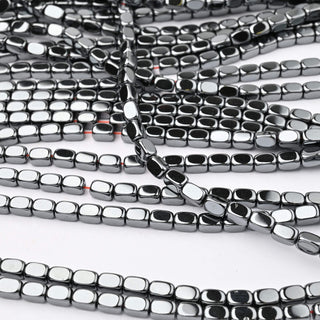 Ematite Naturale Tubo 6x4mm