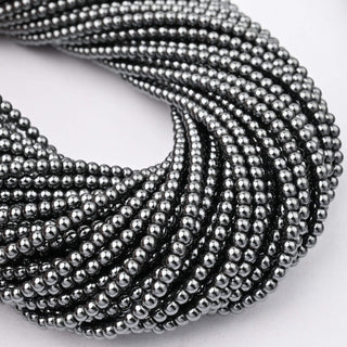 Ematite Naturale Tondo 3mm